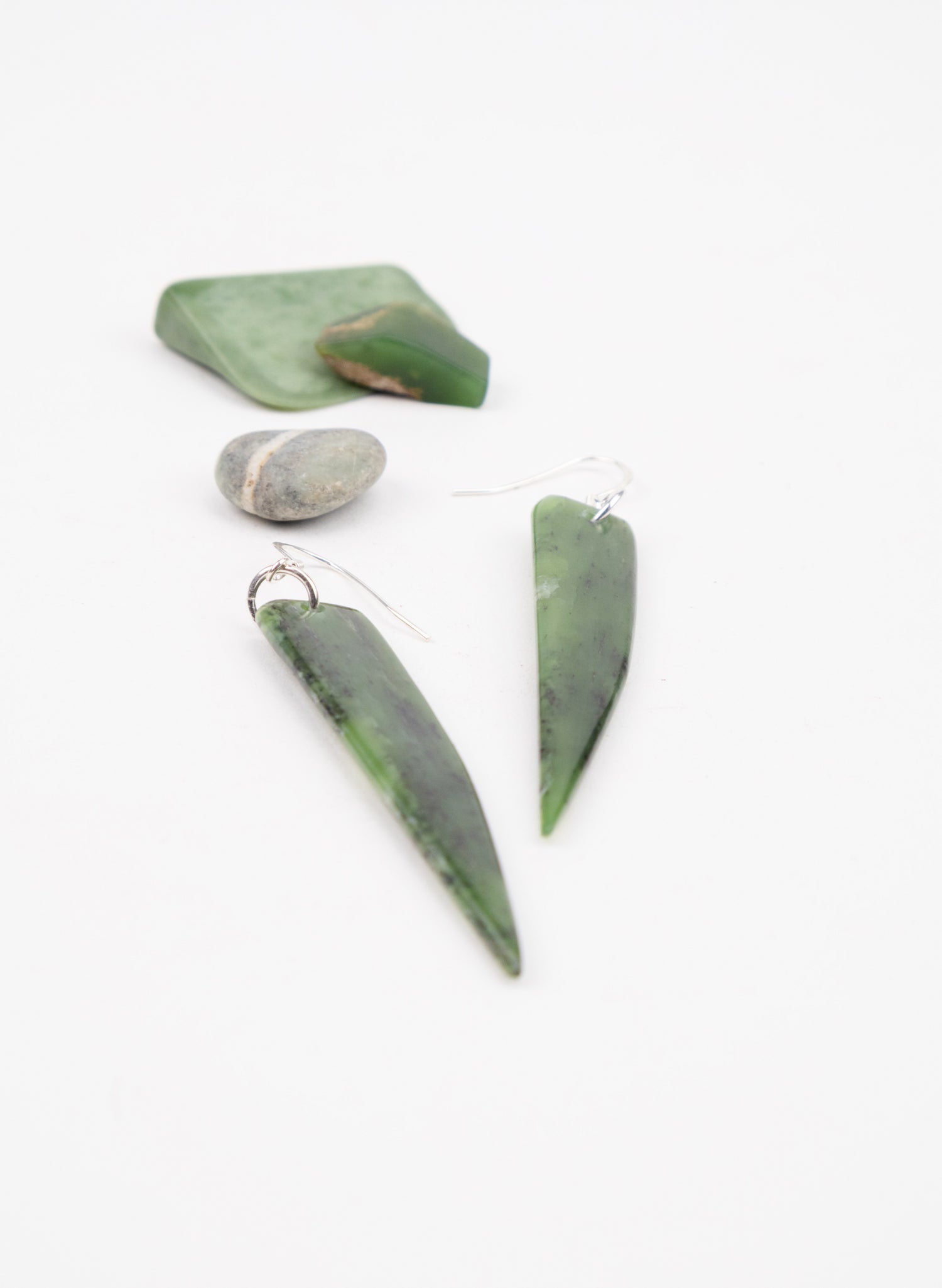 Pounamu Drop Earrings