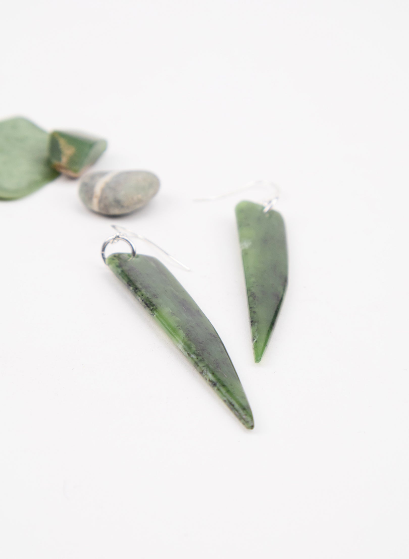 Pounamu Drop Earrings