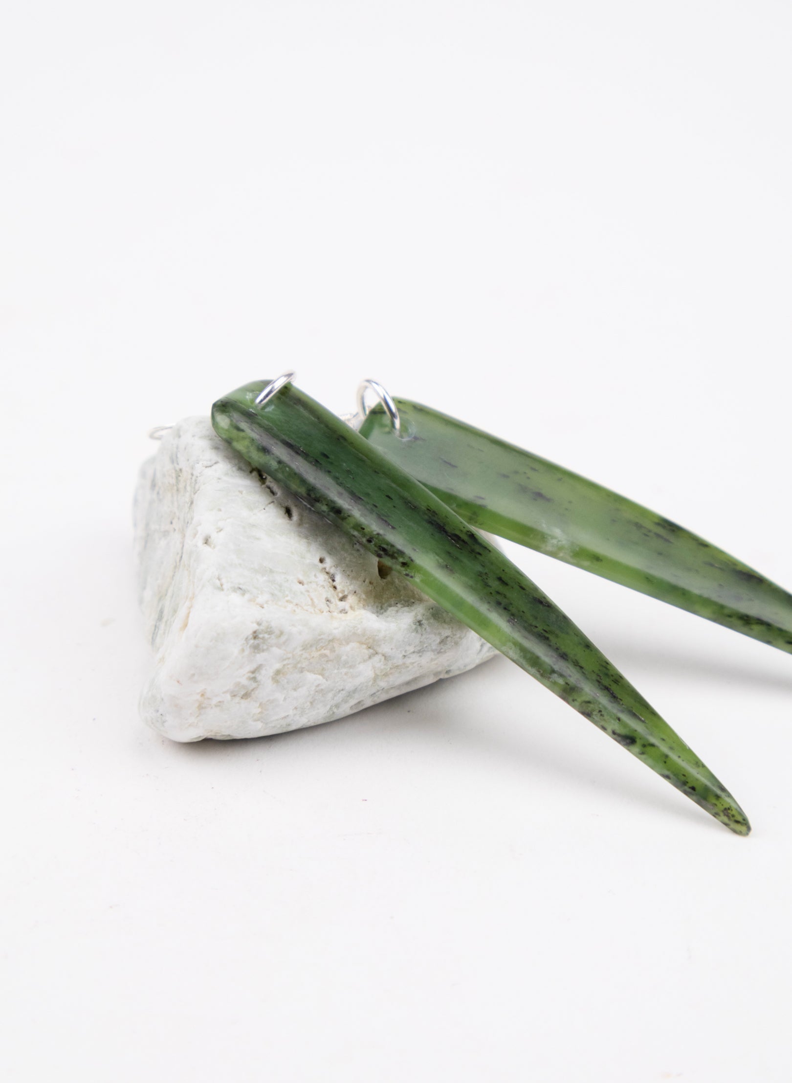Pounamu Drop Earrings