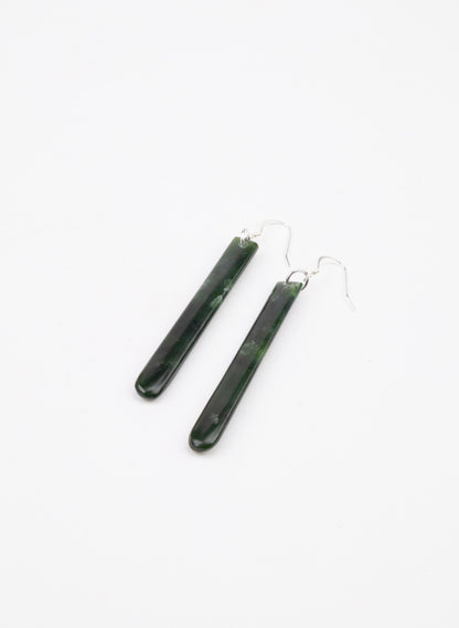 Pounamu Drop Earrings