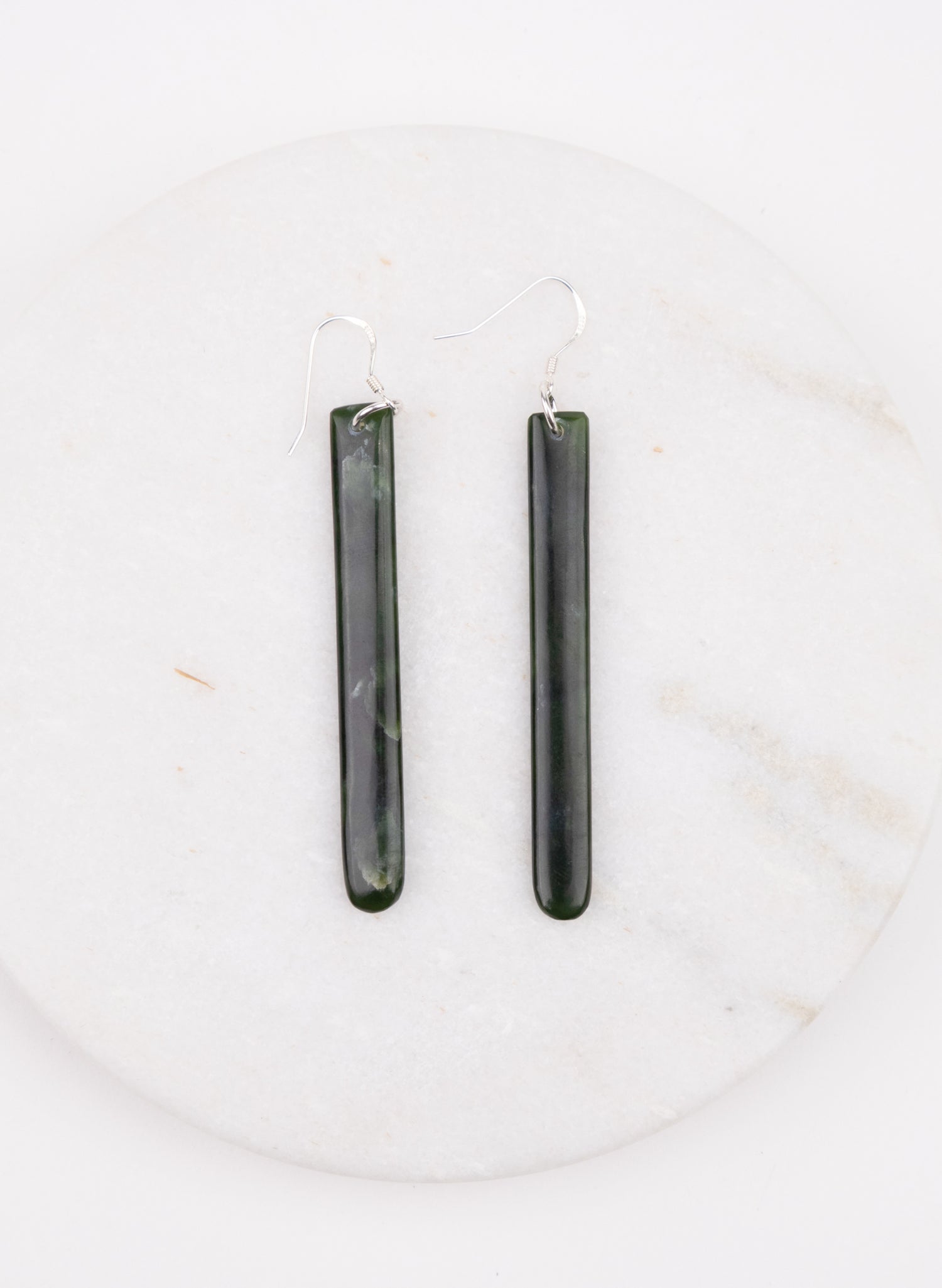 Pounamu Drop Earrings