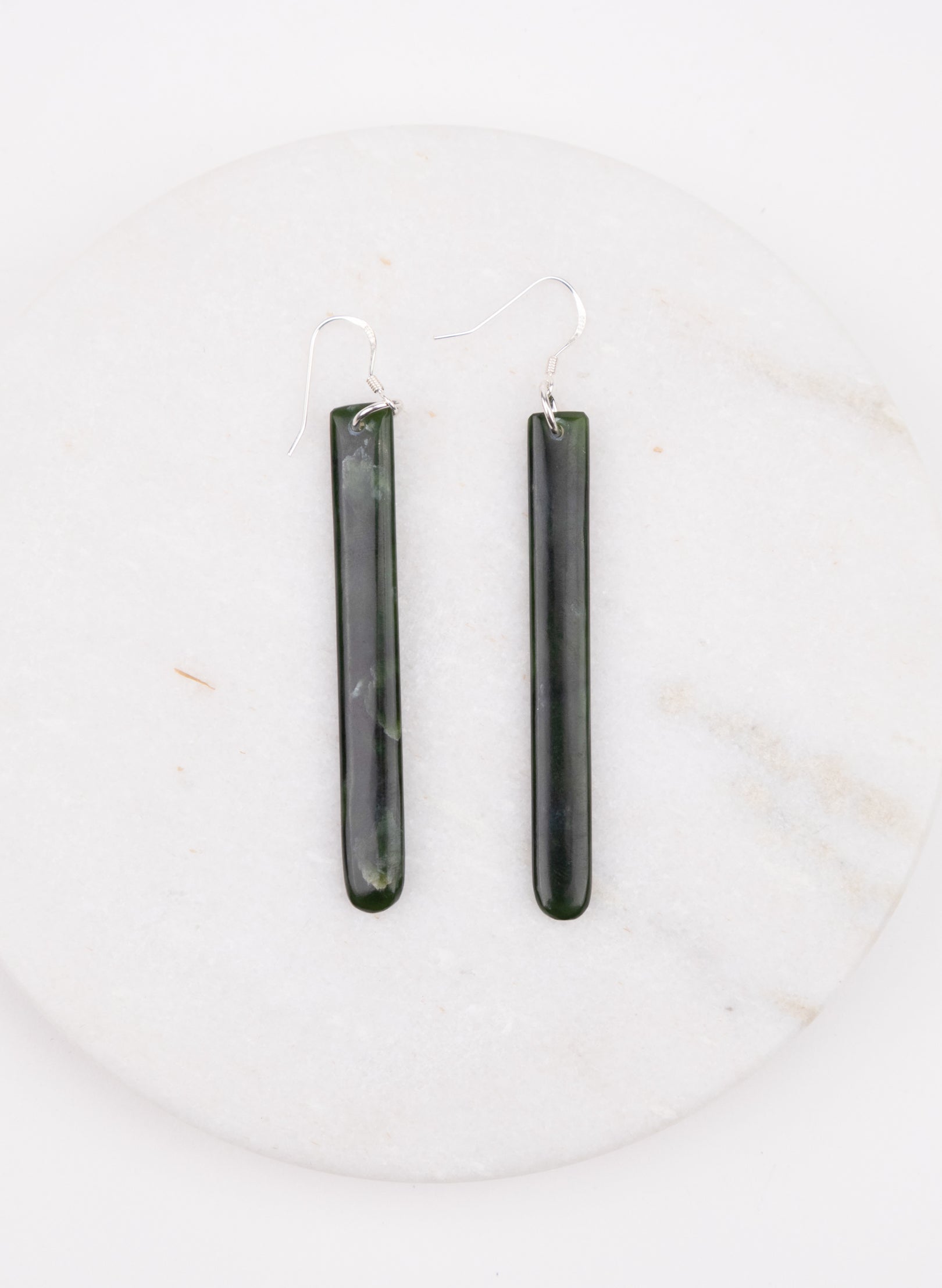 Pounamu Drop Earrings