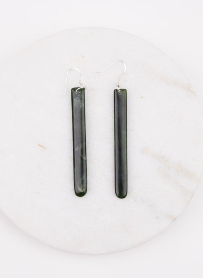 Pounamu Drop Earrings