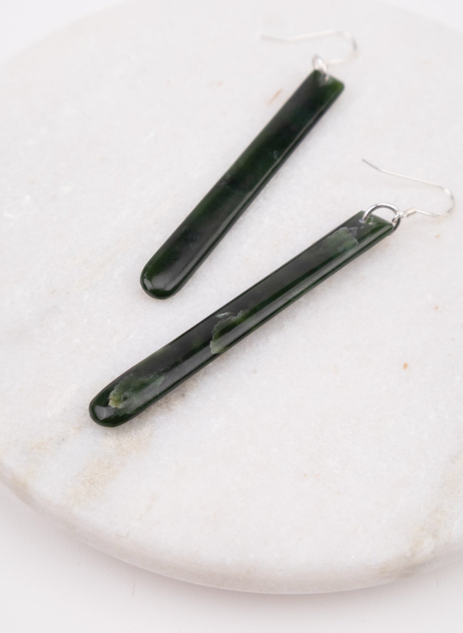 Pounamu Drop Earrings