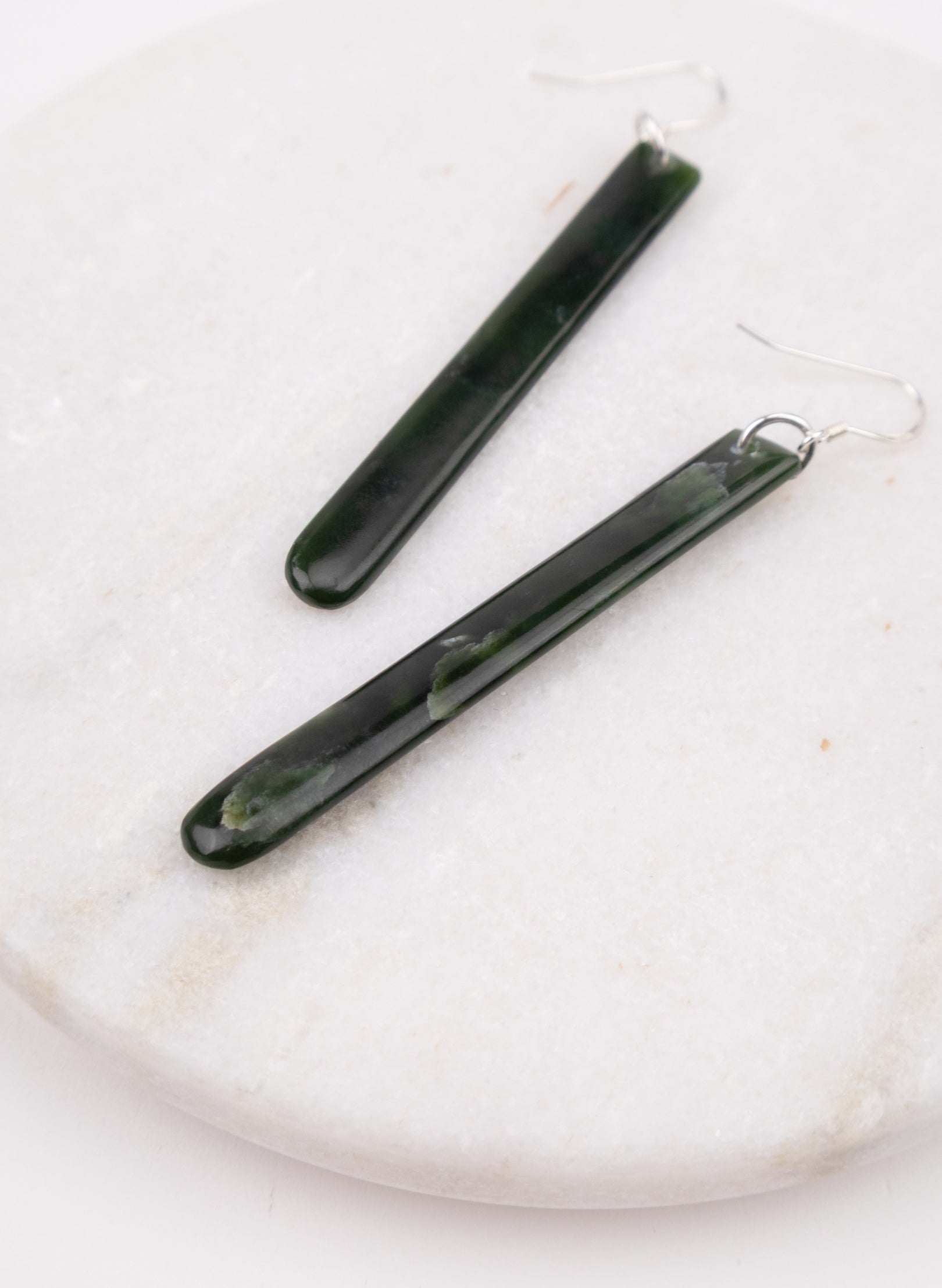 Pounamu Drop Earrings