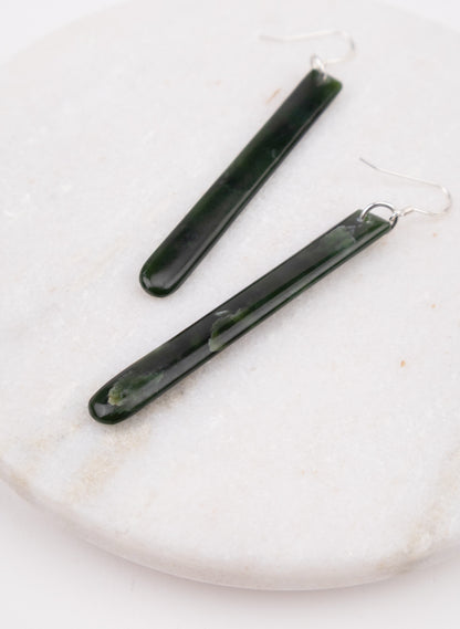 Pounamu Drop Earrings