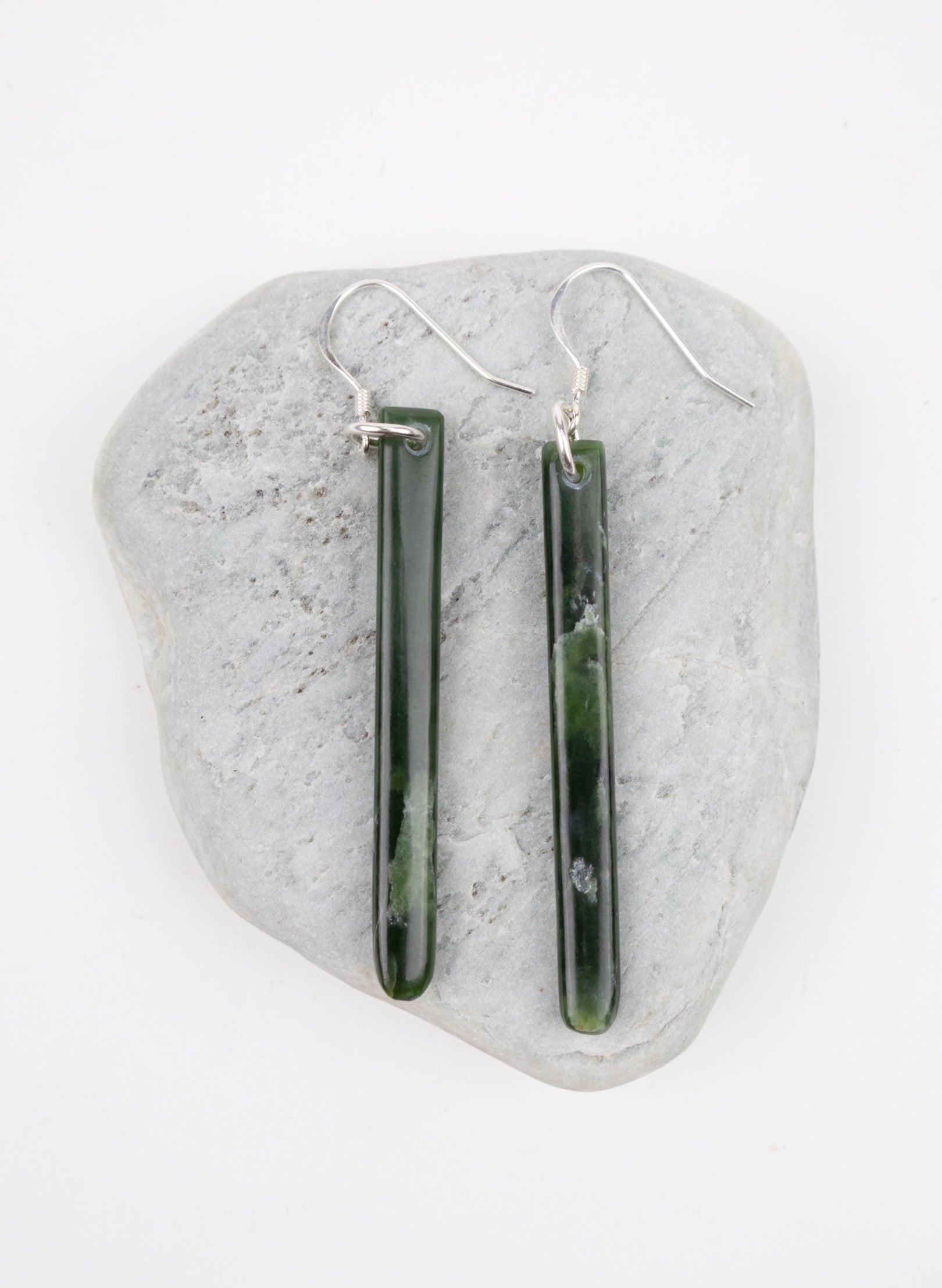 Pounamu Drop Earrings
