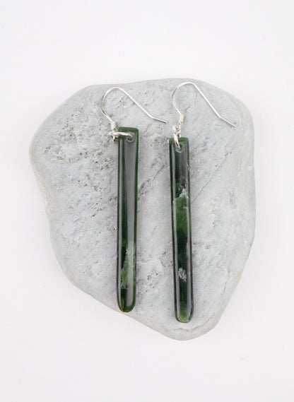 Pounamu Drop Earrings