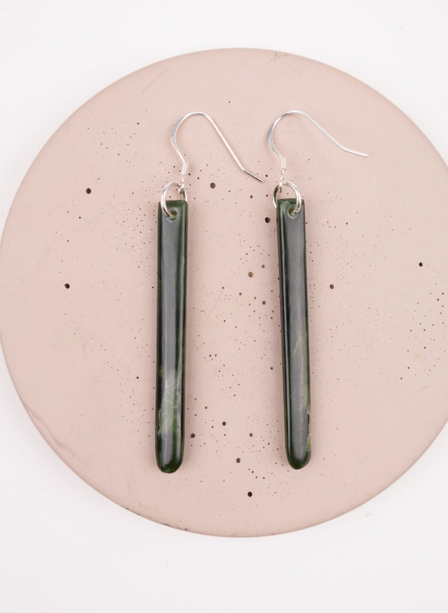 Pounamu Drop Earrings