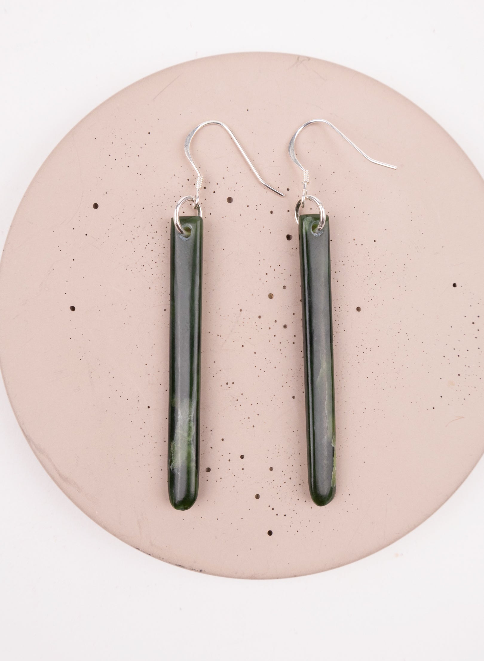 Pounamu Drop Earrings