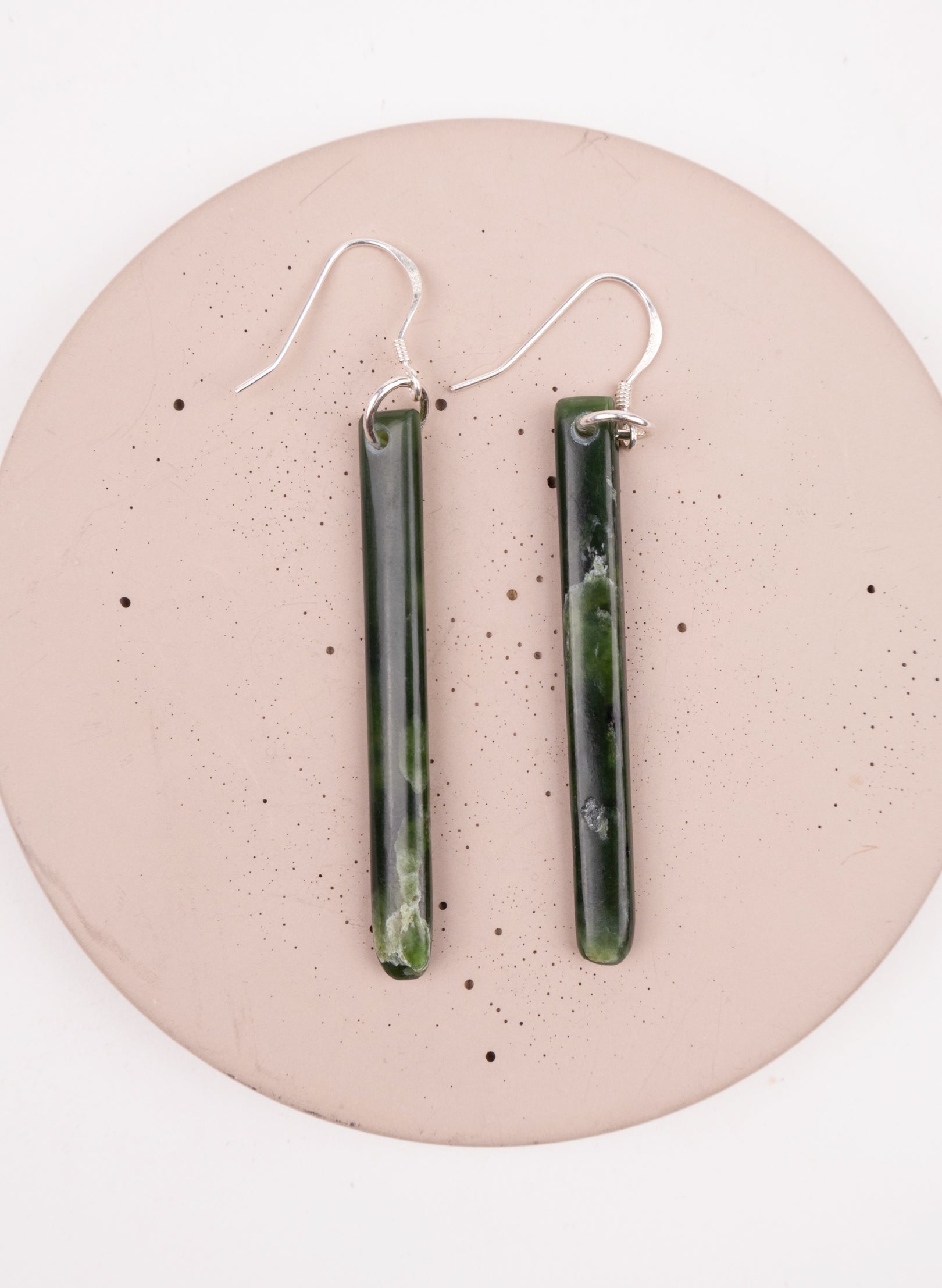 Pounamu Drop Earrings