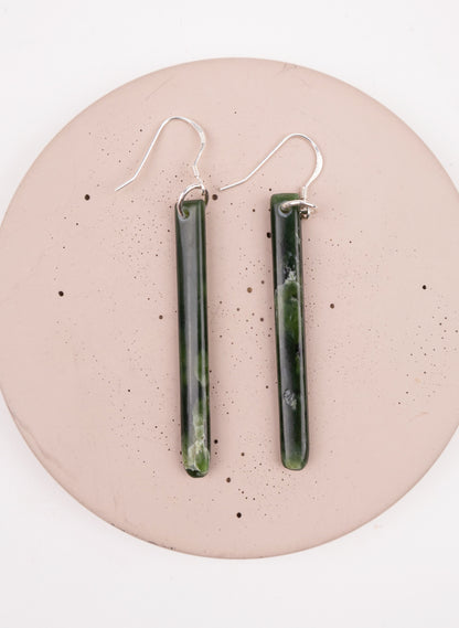 Pounamu Drop Earrings