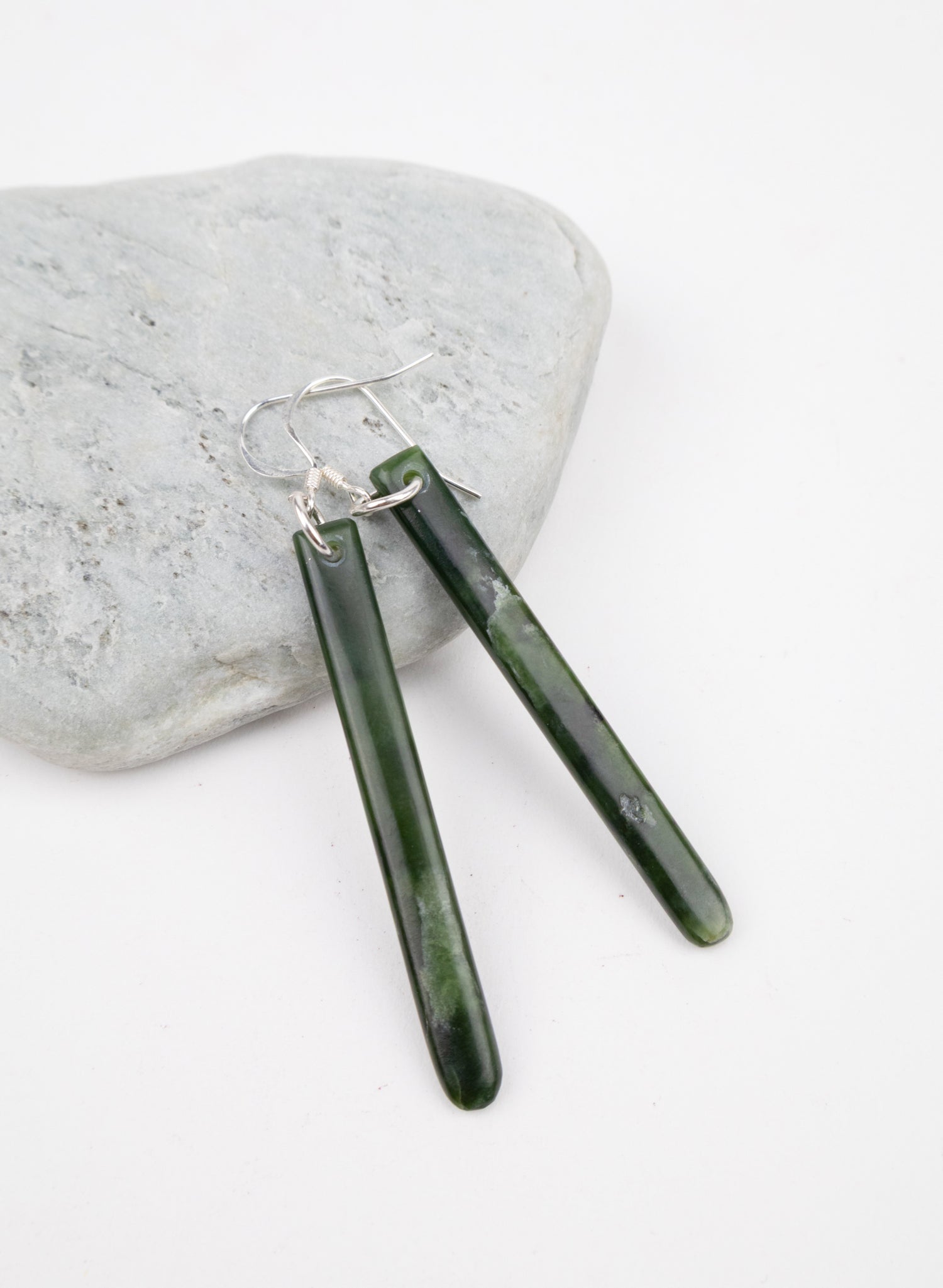 Pounamu Drop Earrings