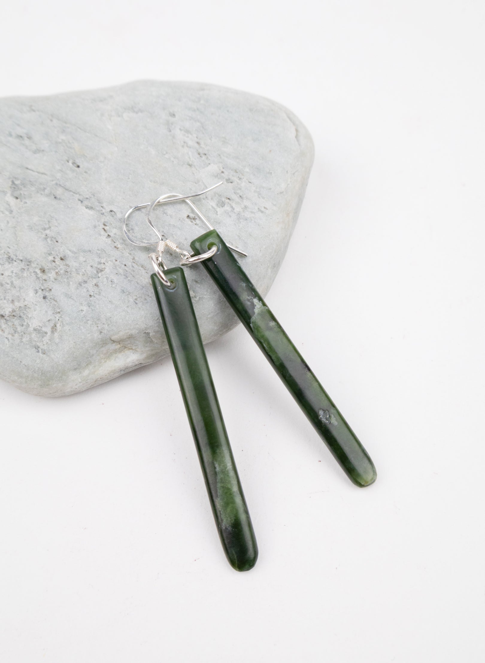 Pounamu Drop Earrings
