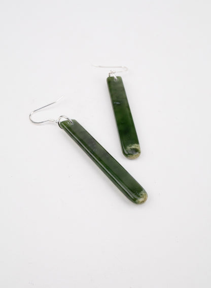 Pounamu Drop Earrings