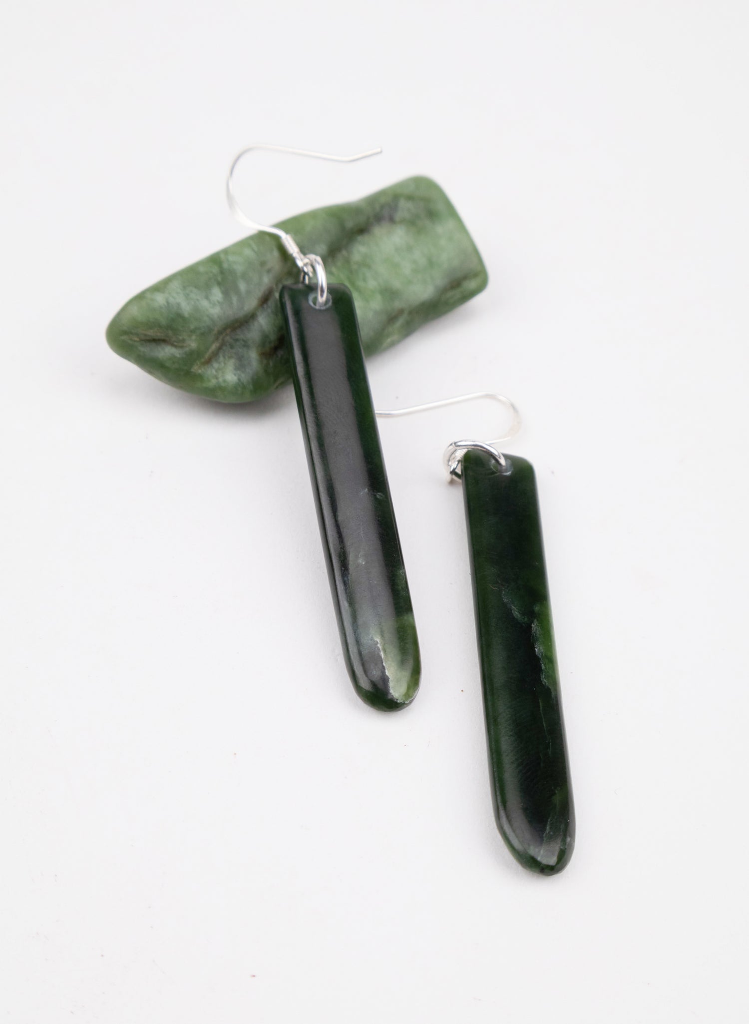 Pounamu Drop Earrings