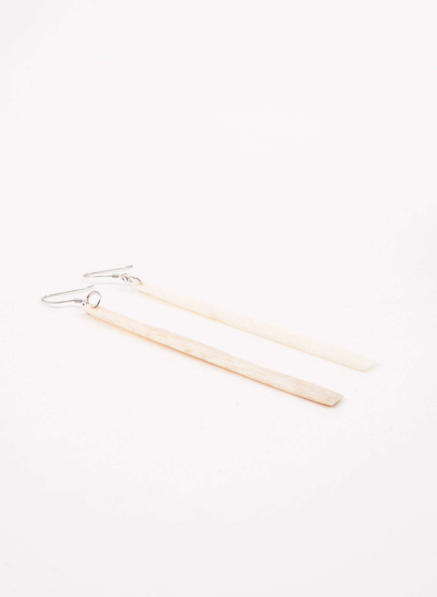 Large Whalebone Drop Earrings