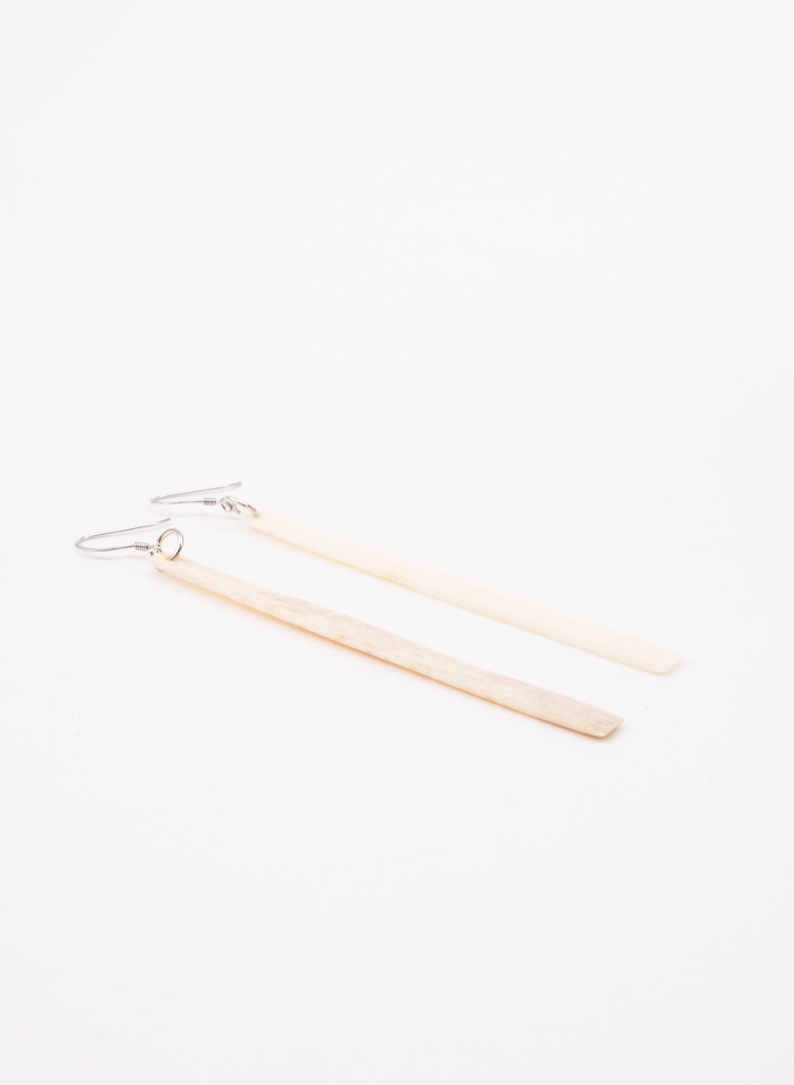 Large Whalebone Drop Earrings