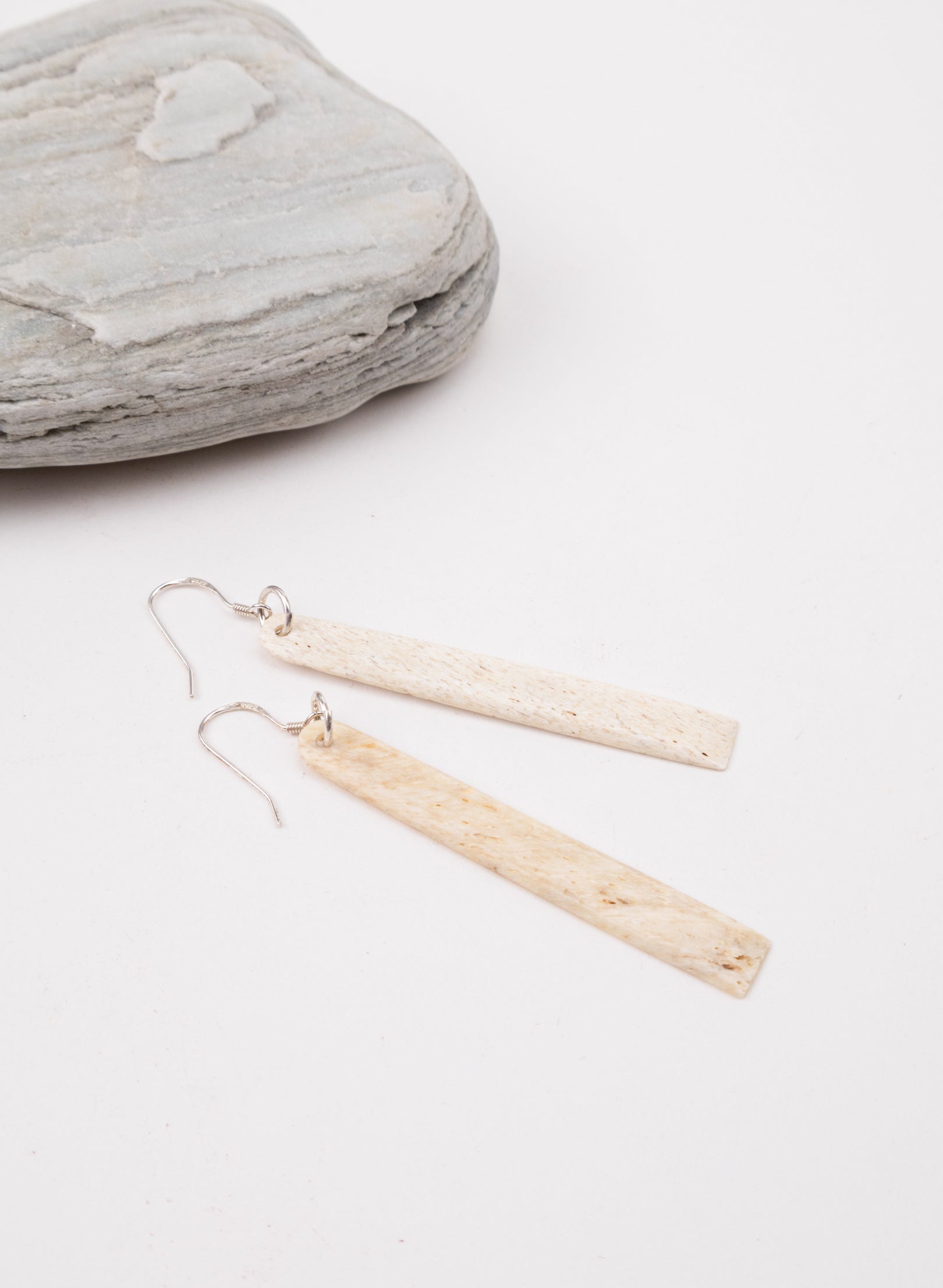 Whalebone Drop Earrings