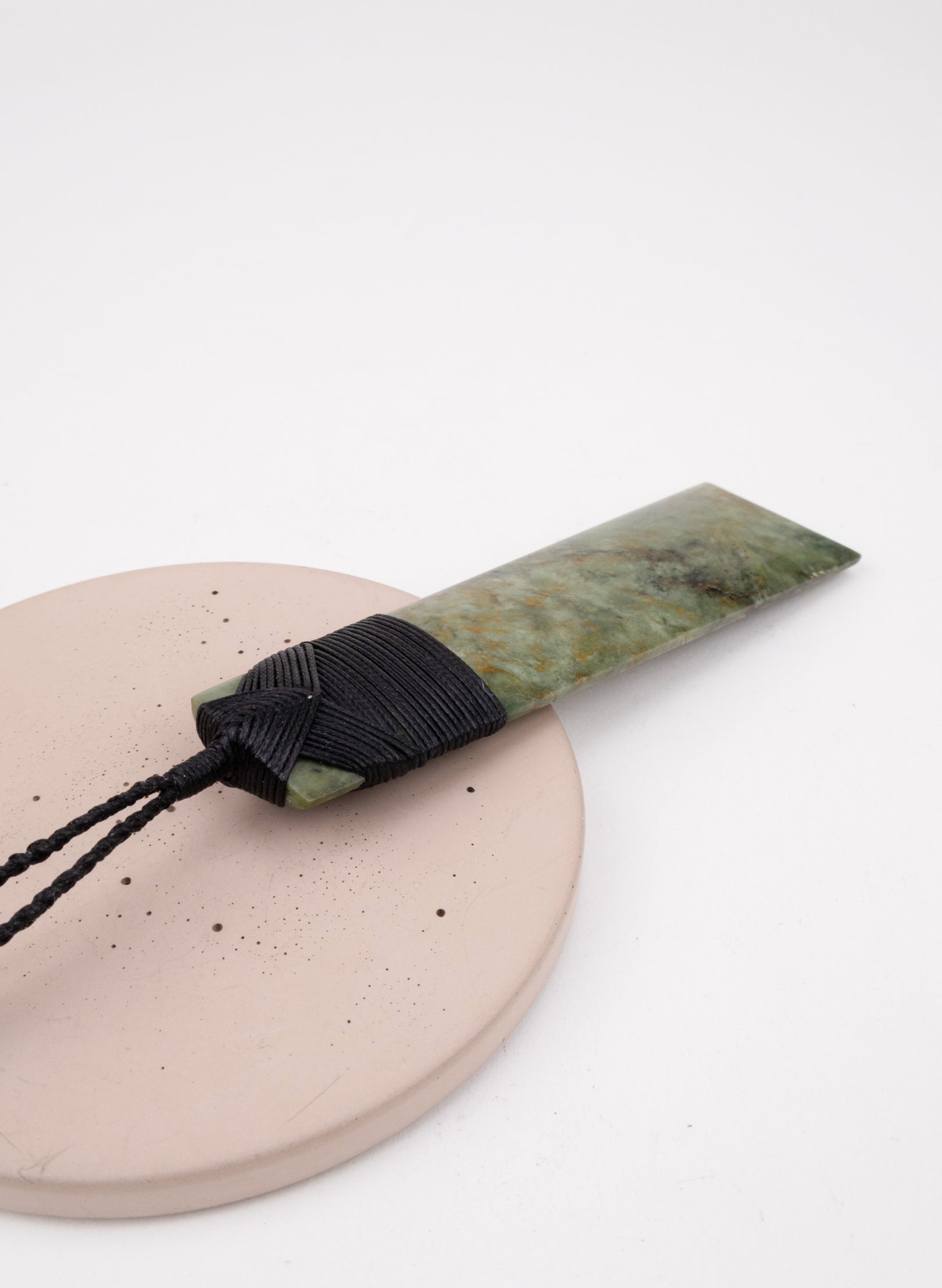 Large Bound Pounamu Toki