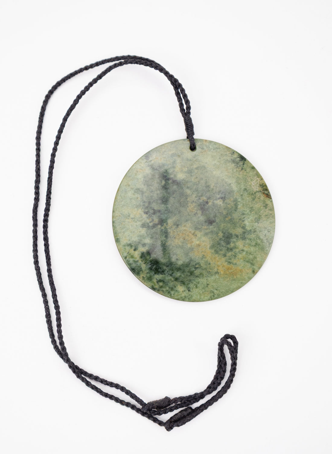 Pounamu Disc Pendant