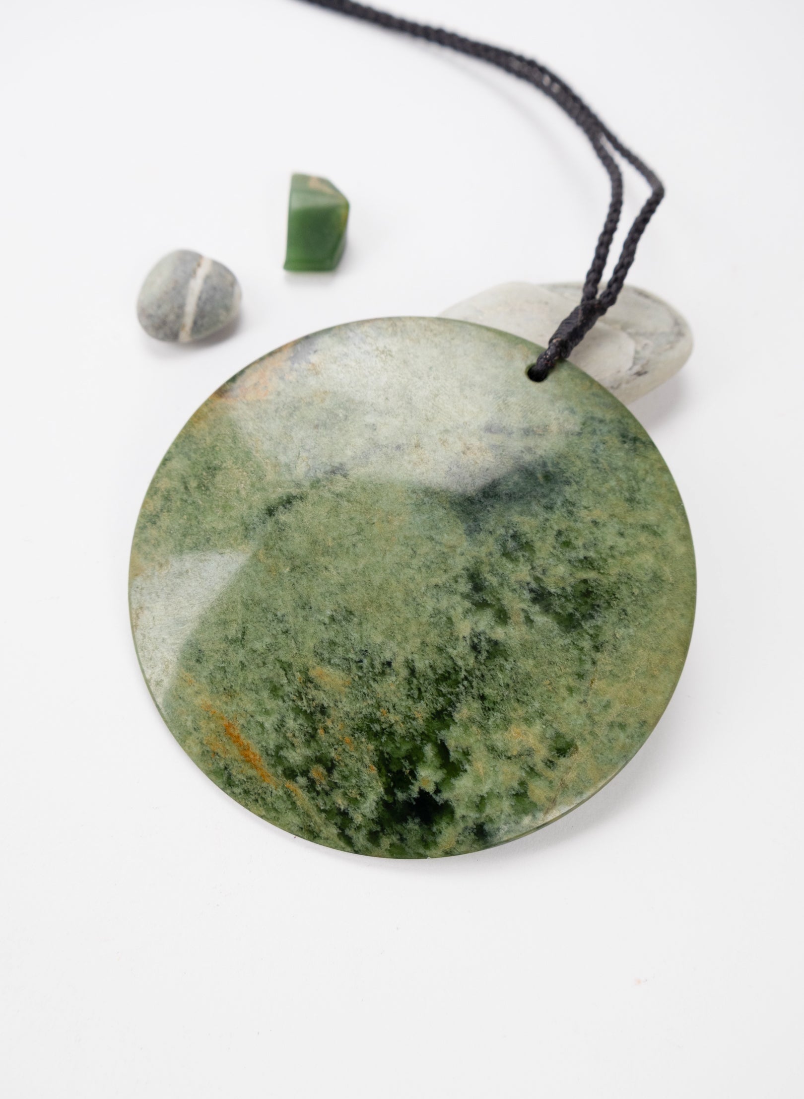 Pounamu Disc Pendant