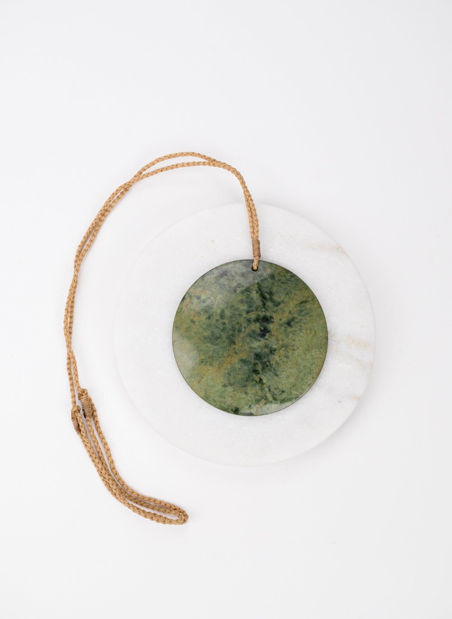 Large Pounamu Shield Pendant
