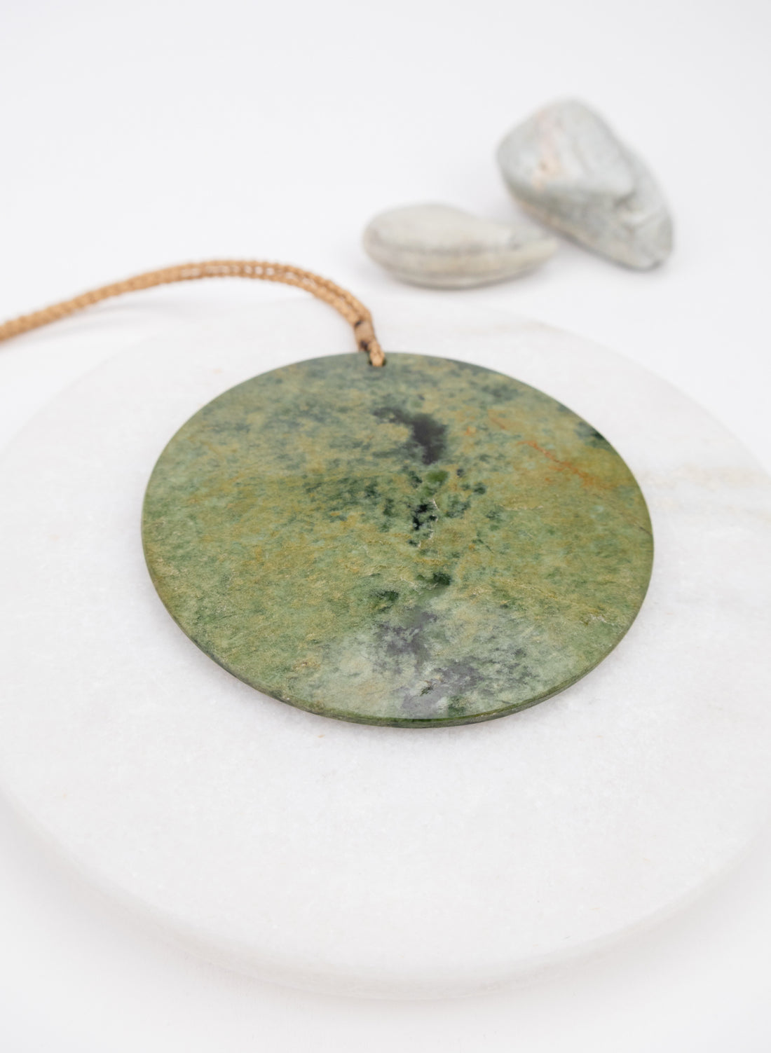 Large Pounamu Shield Pendant