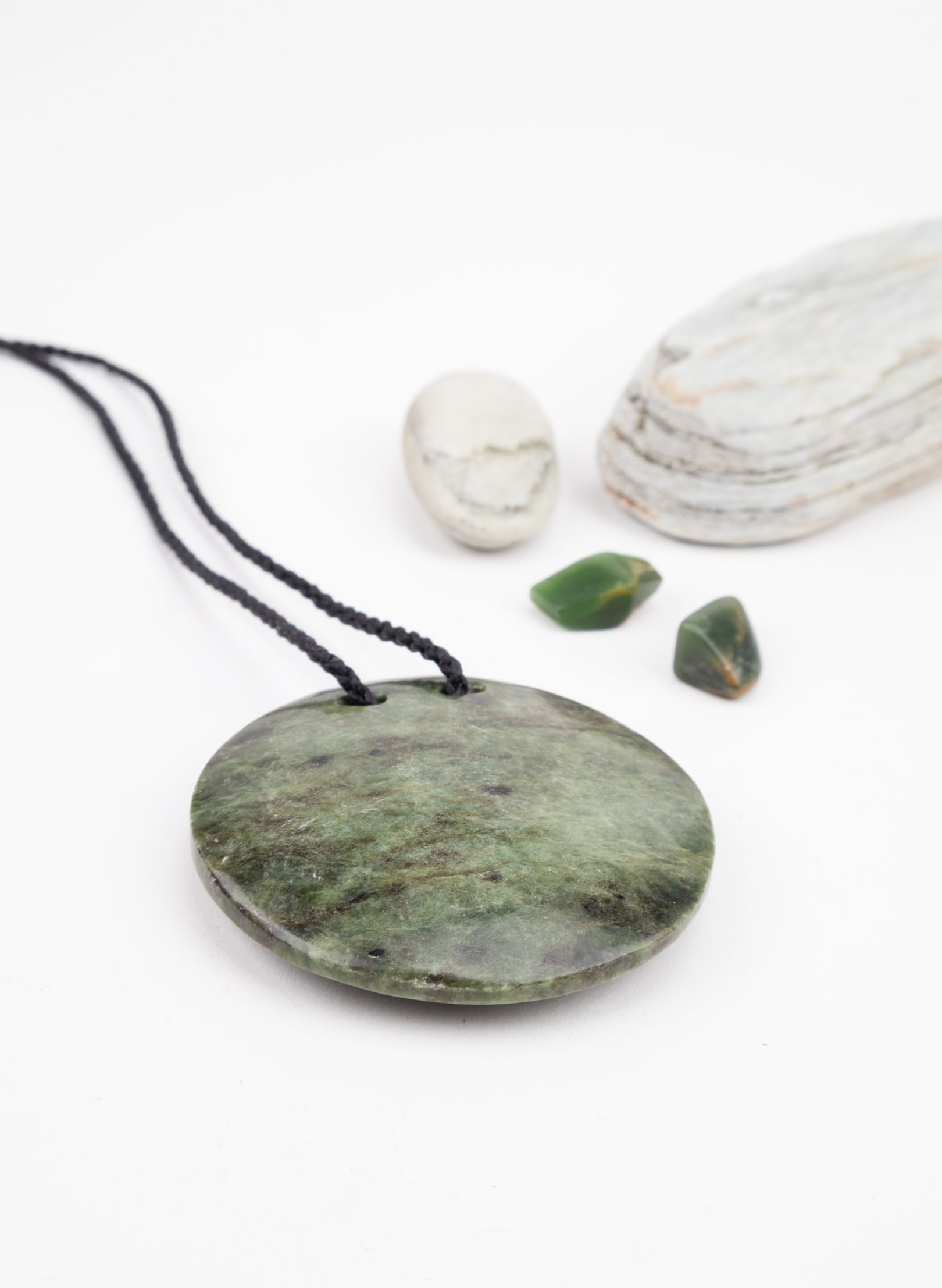 Pounamu Disc Pendant