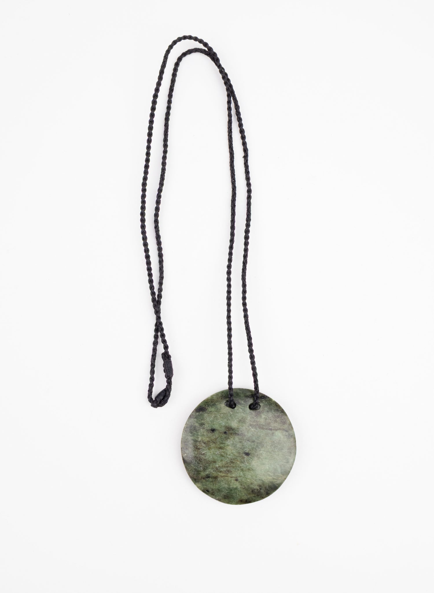 Pounamu Disc Pendant
