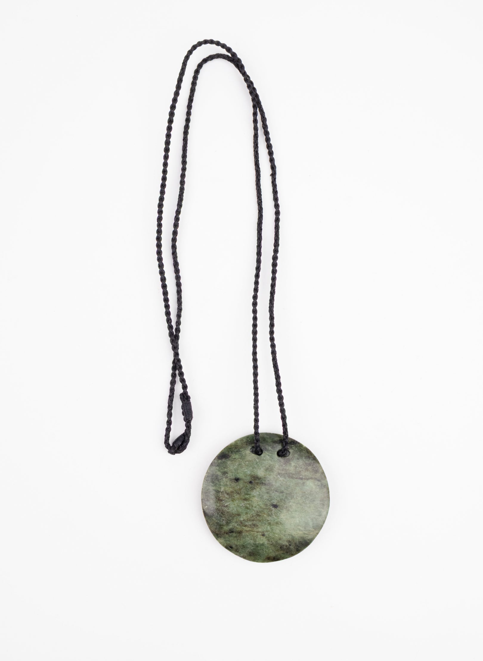 Pounamu Disc Pendant
