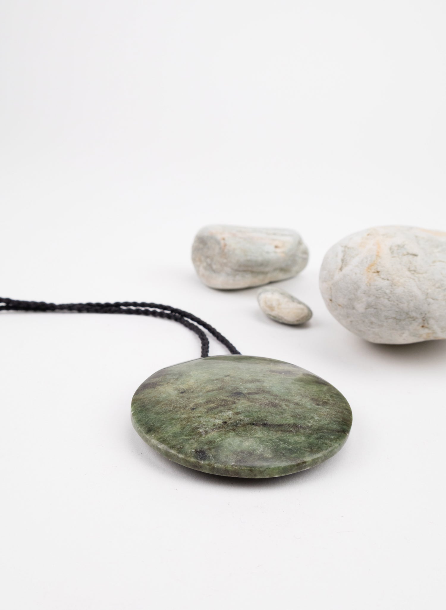 Pounamu Disc Pendant