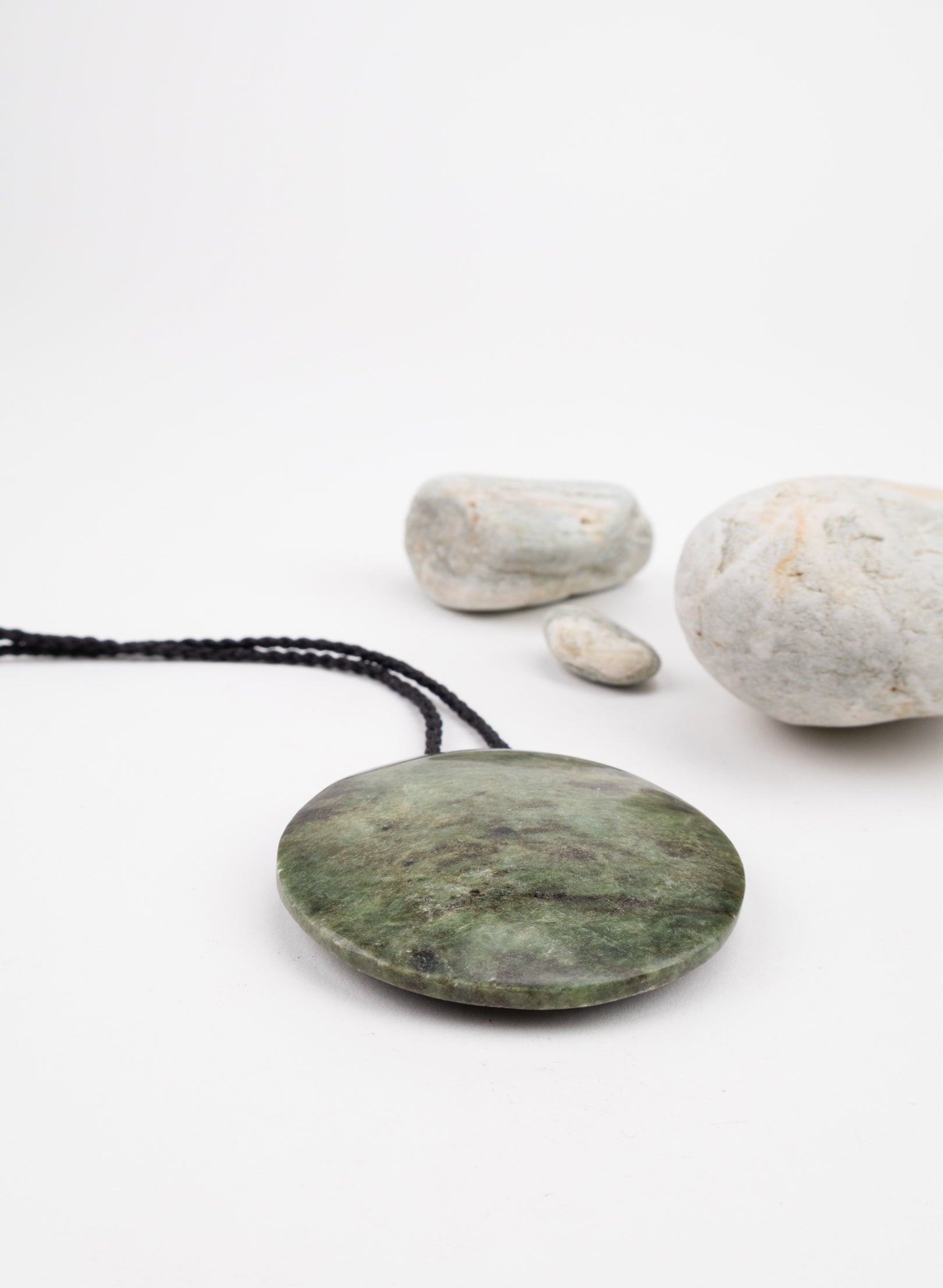 Pounamu Disc Pendant