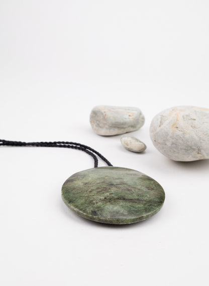 Pounamu Disc Pendant