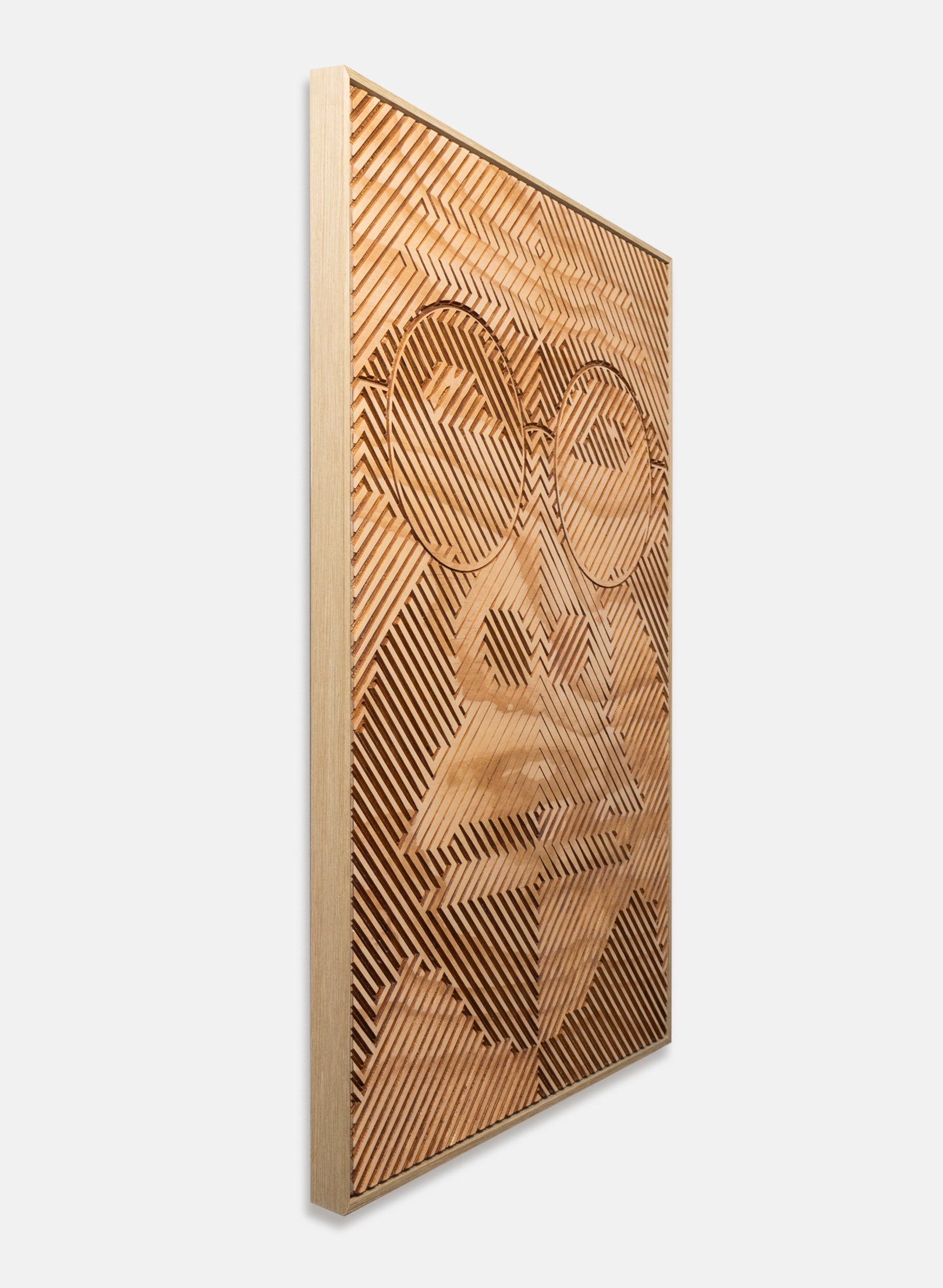 Professor Congo Wood Cut