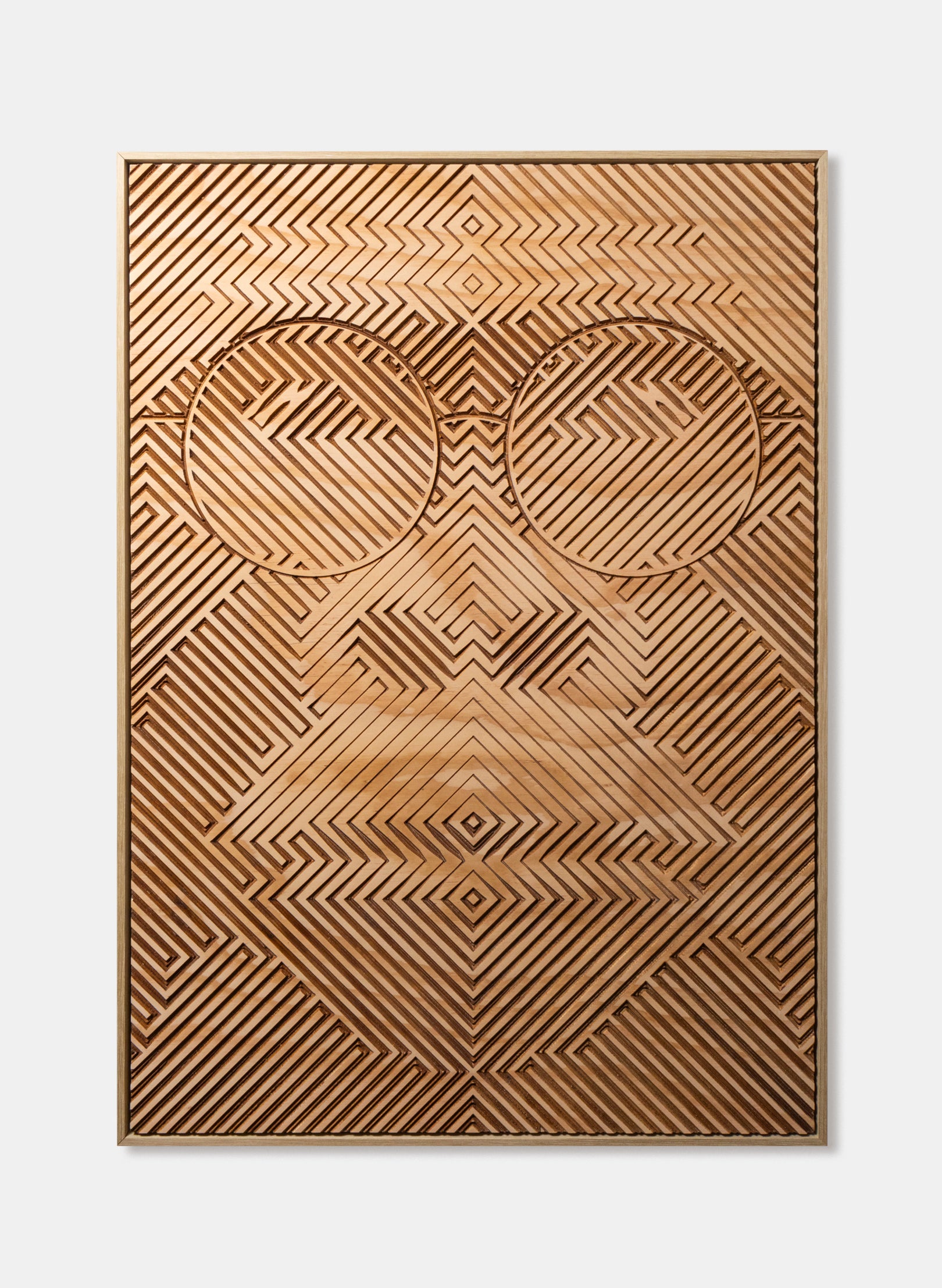 Professor Congo Wood Cut