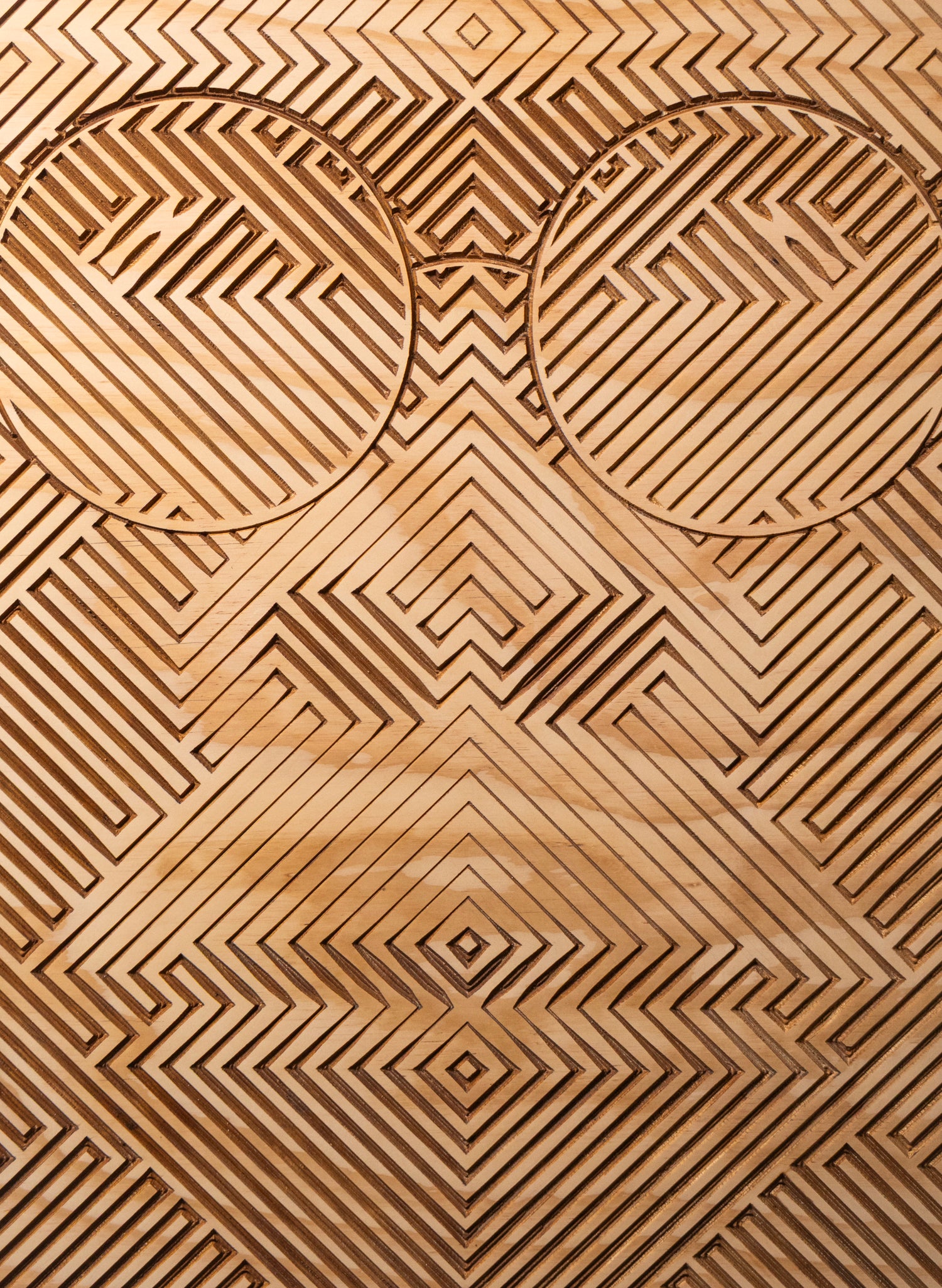 Professor Congo Wood Cut