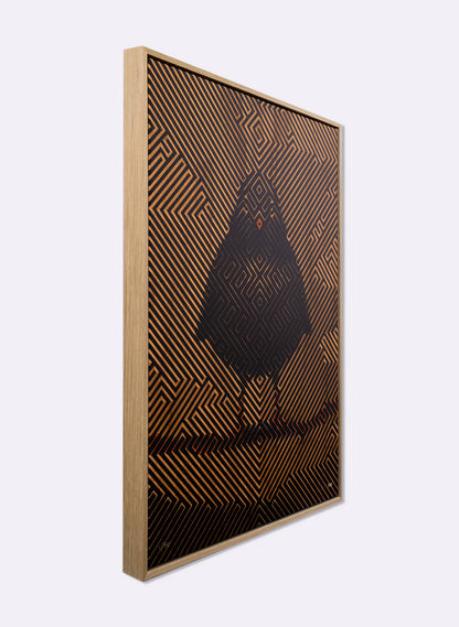 Woodland Black Robin