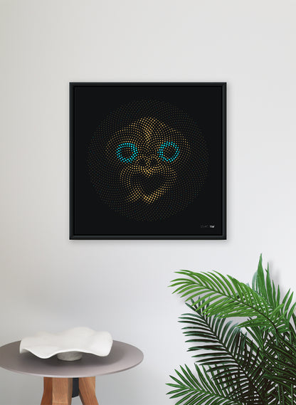 Golden Tiki - Polydot Series Print