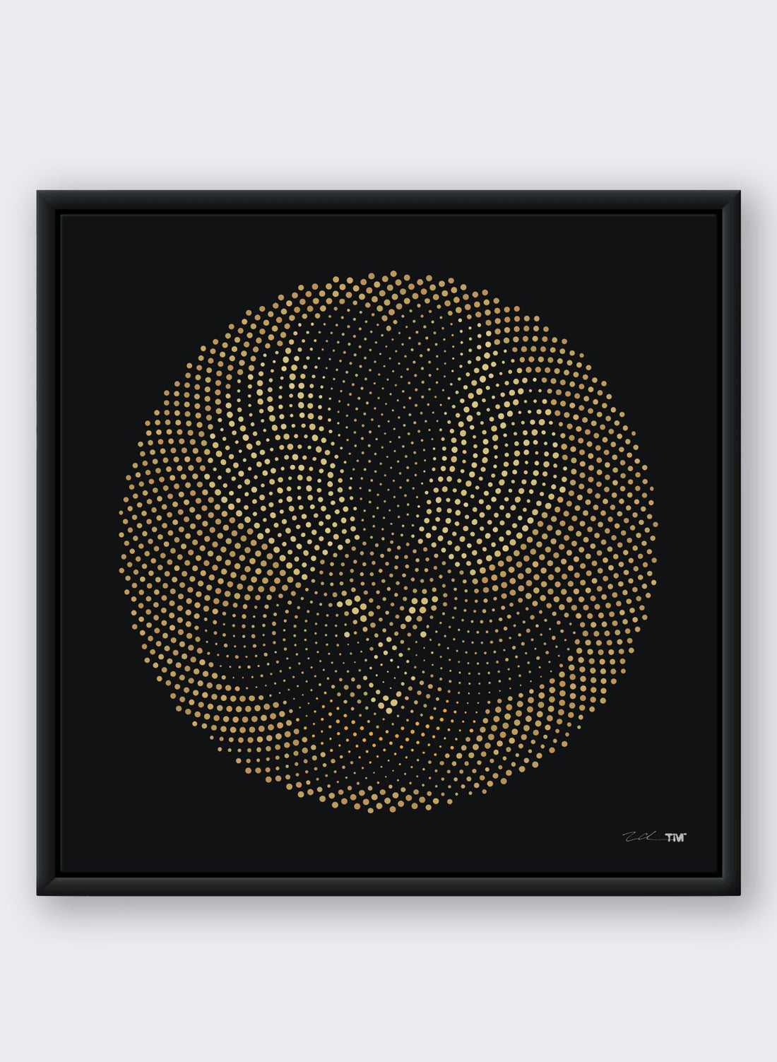 Golden Piwakawaka - Polydot Series Print Edition of 50 - Large