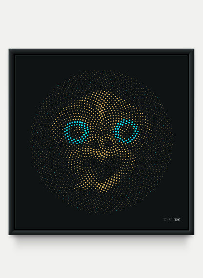 Golden Tiki - Polydot Series Print