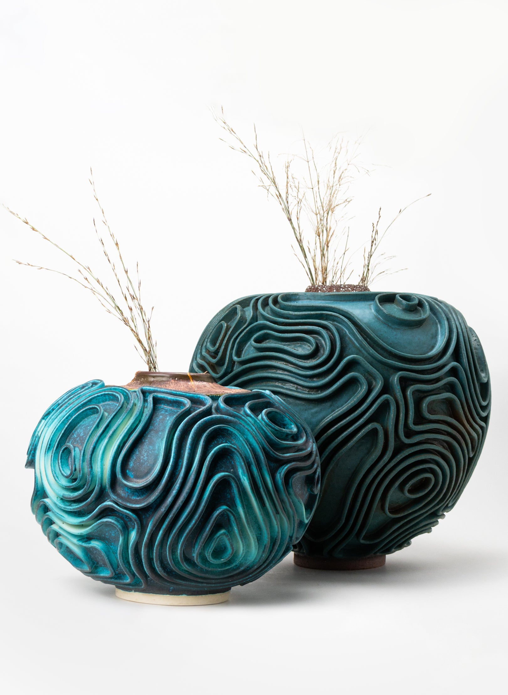 Isobar Series Vase with Gold