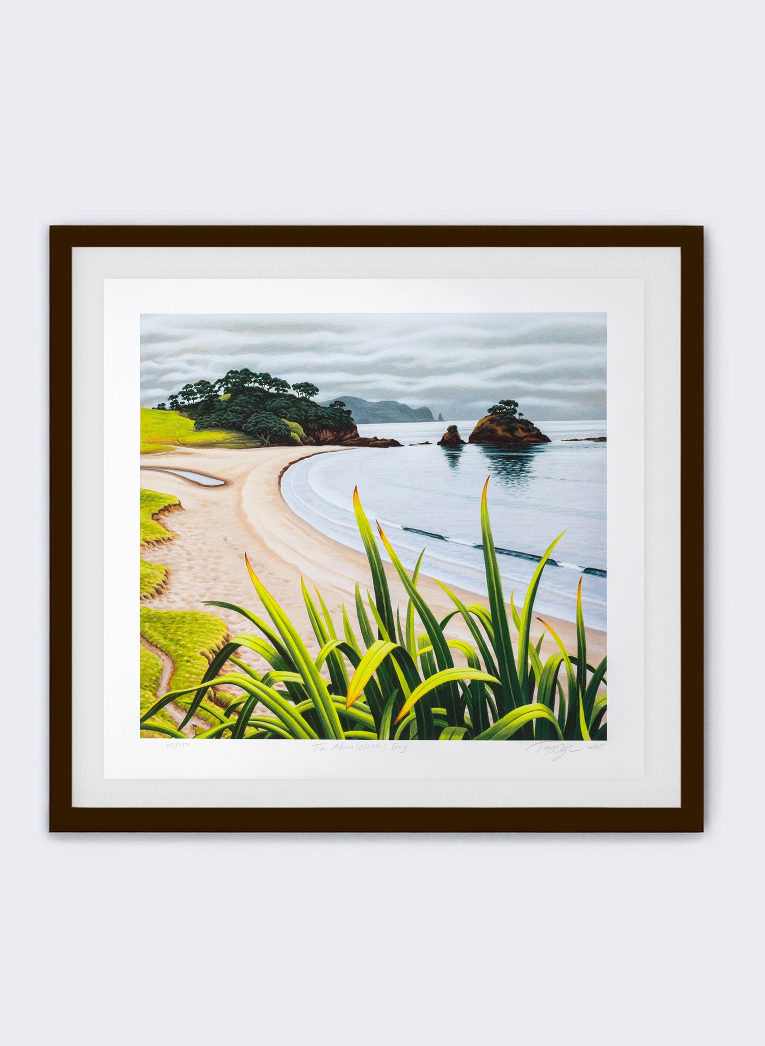 Te Akau / Elliots Bay / Northland - Giclée Print