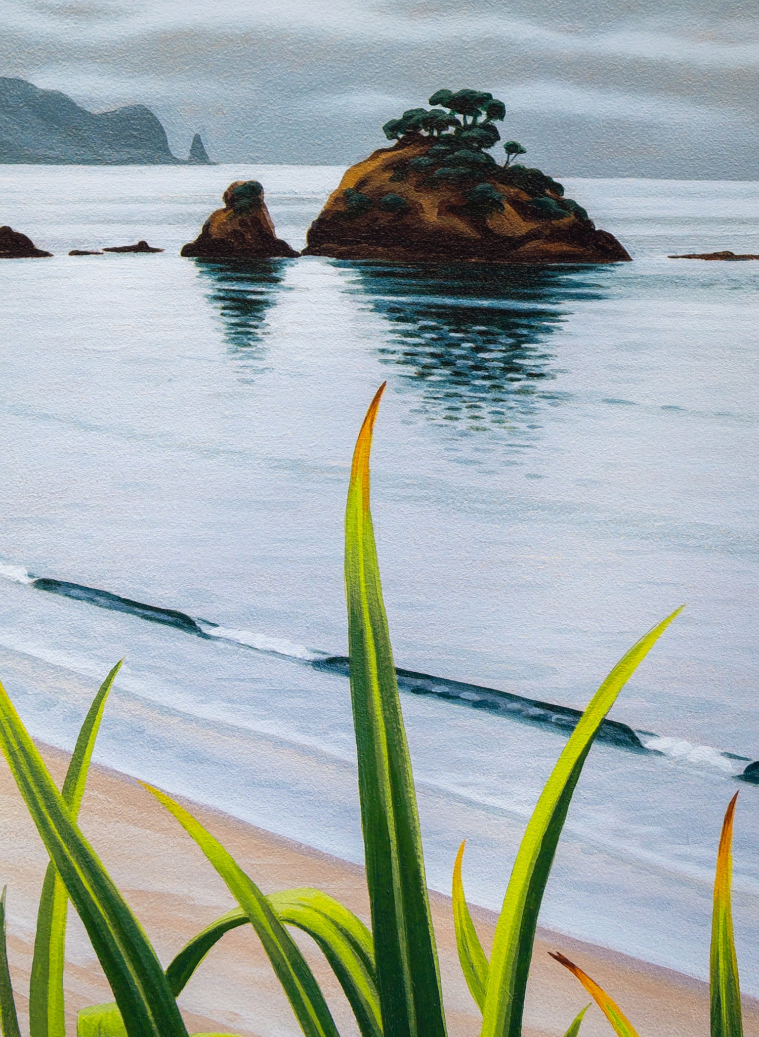 Te Akau / Elliots Bay / Northland - Giclée Print