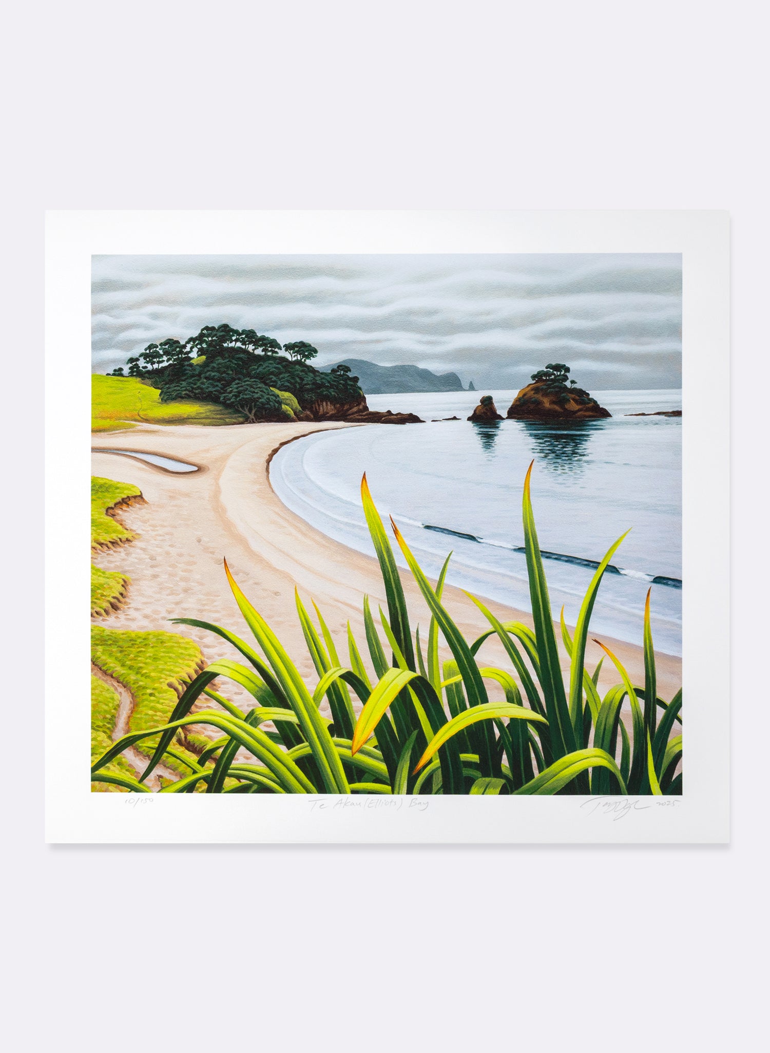 Te Akau / Elliots Bay / Northland - Giclée Print