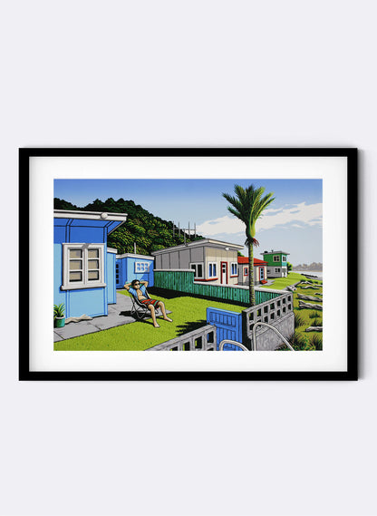 Timeout In Tongaporutu - Screen Print