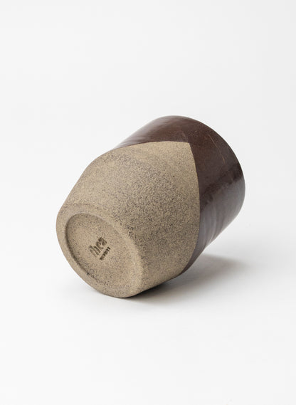Flat Brown Tumbler