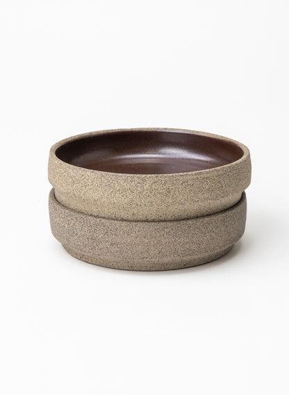 Stacking Dish Brown