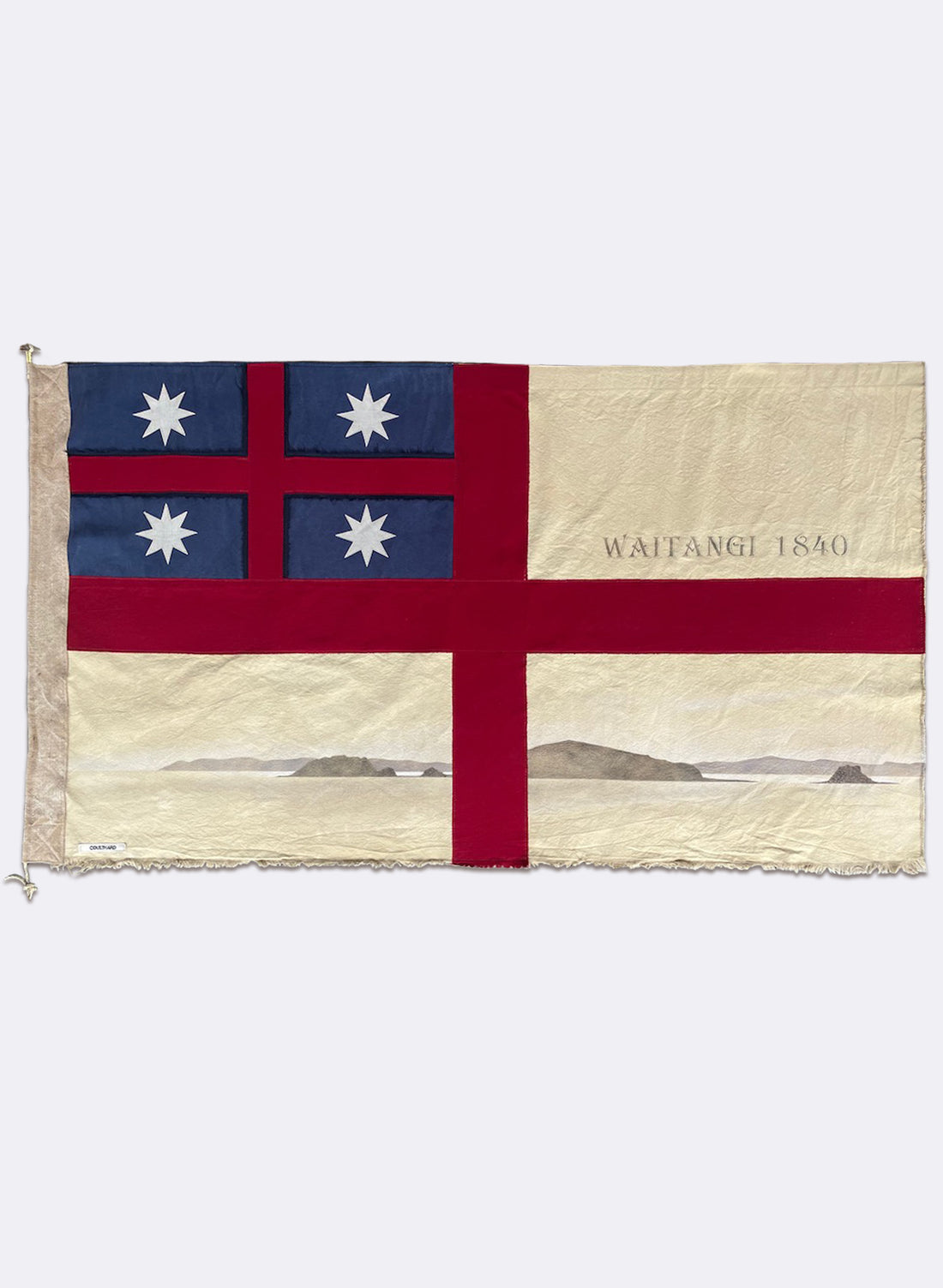 Paihia - Waitangi, 1840  - Horizontal Flag 