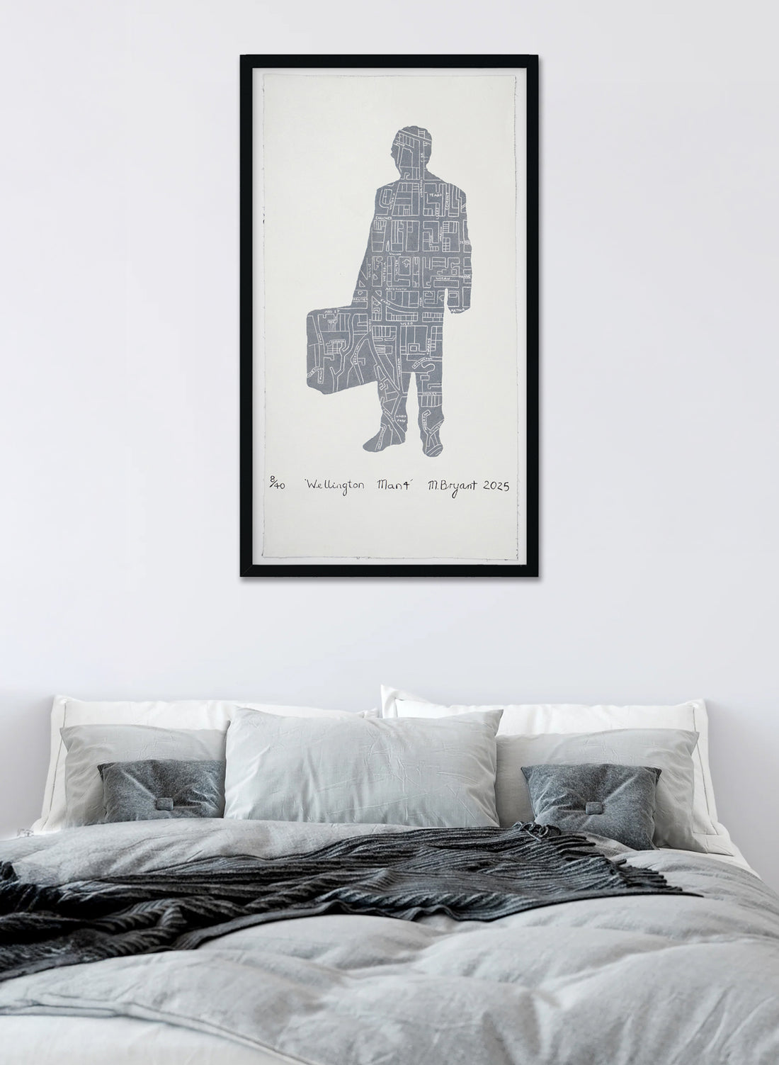 Wellington Man 8/40 - Framed